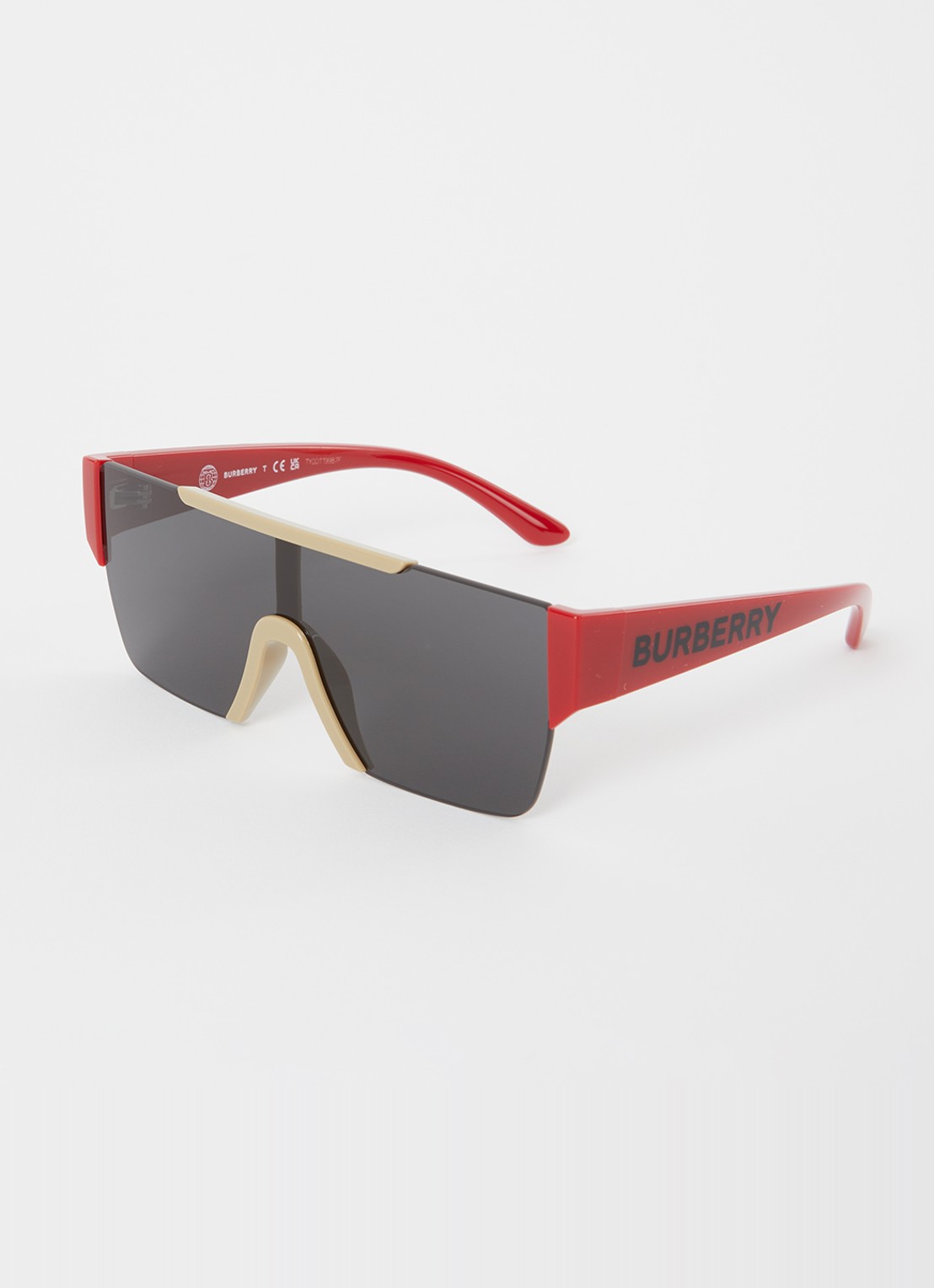 Burberry Shield zonnebril JB4387 - voorkant rood