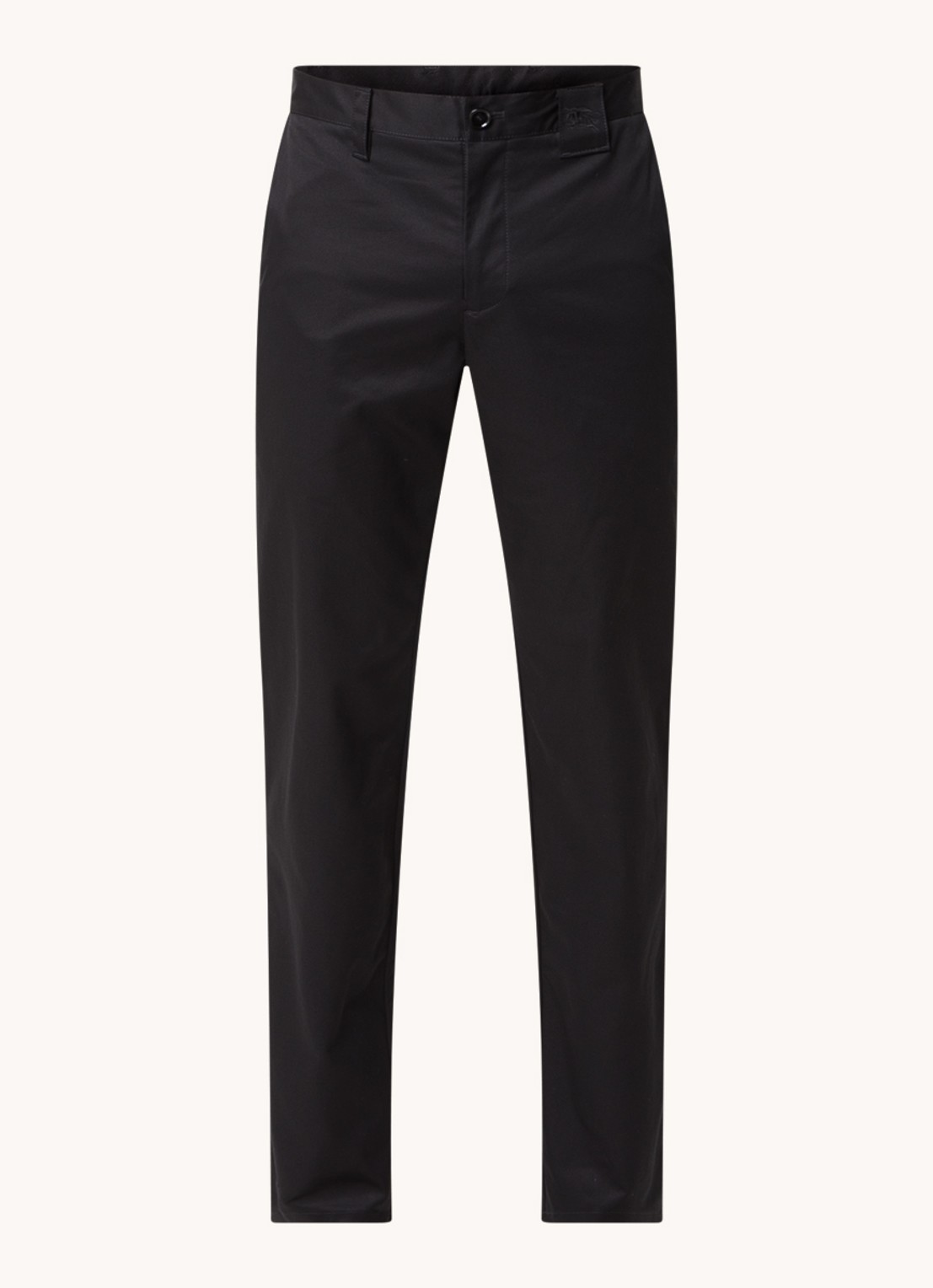 Burberry Slim fit pantalon met steekzakken - voorkant 5 zwart
