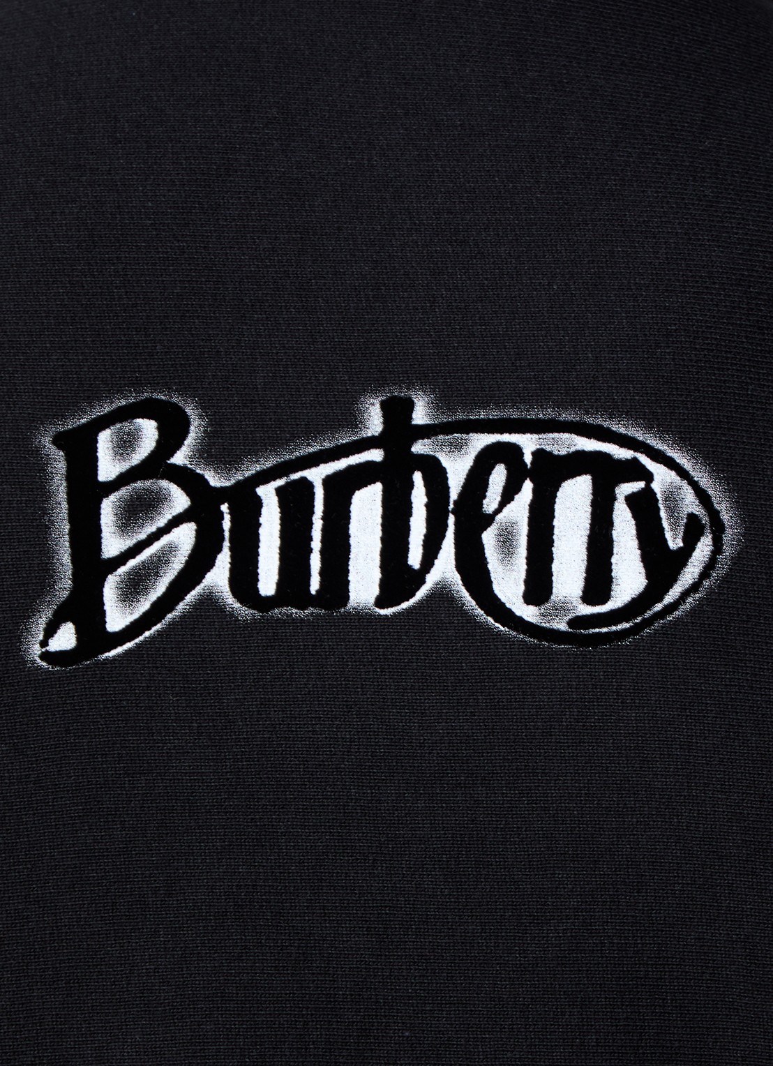 Burberry Sweatvest met backprint - detail 4 antraciet