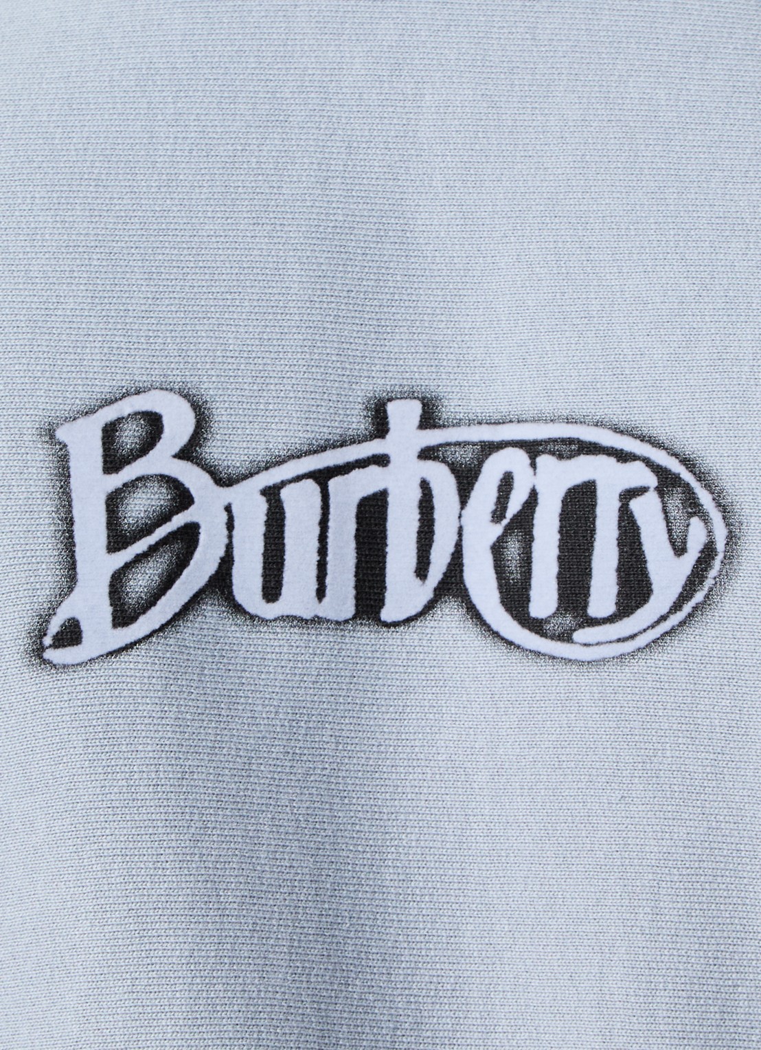 Burberry Sweatvest met backprint - detail 6 blauwgrijs
