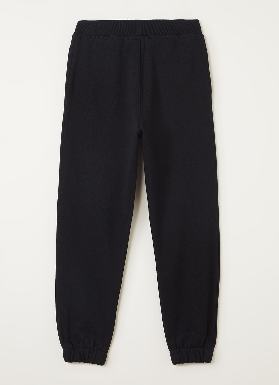 Burberry Tapered fit joggingbroek met logo - voorkant 3 zwart