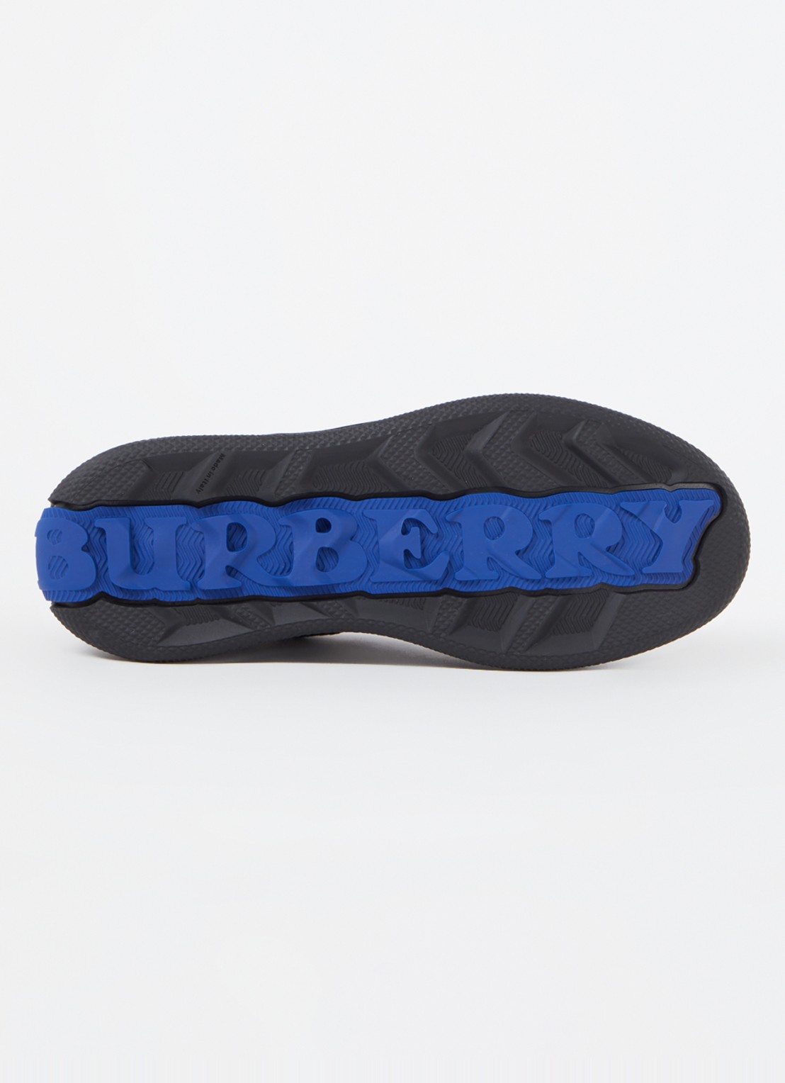 Burberry Terrace sneaker met ruitdessin - detail 5 zwart