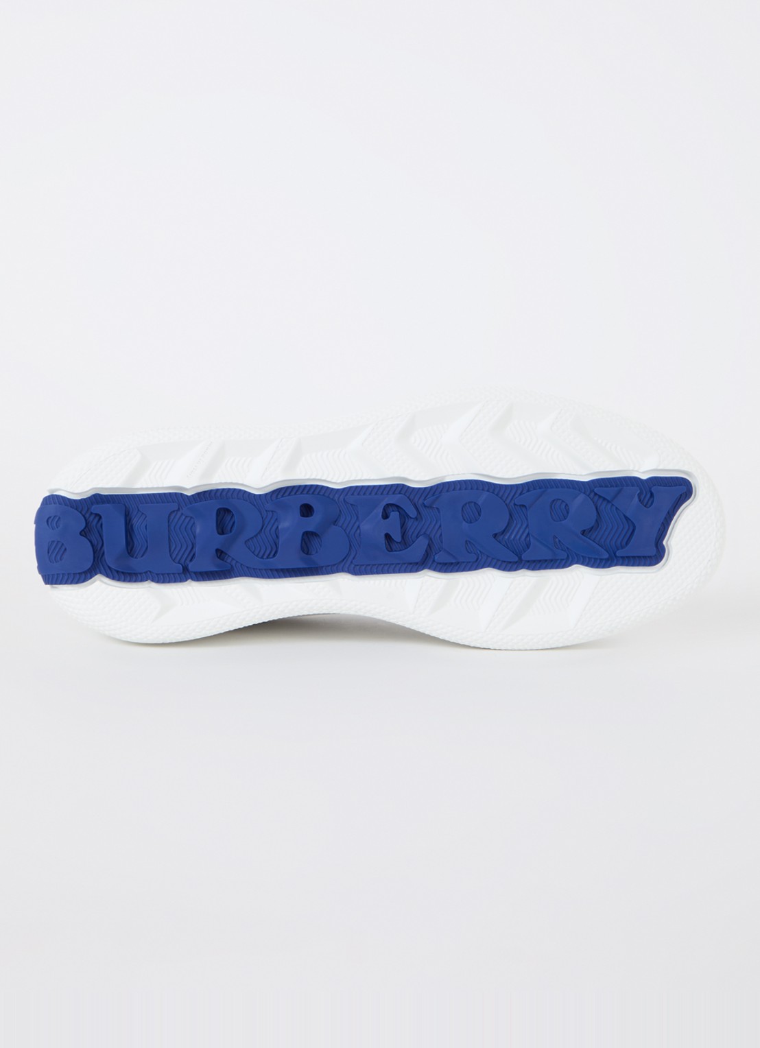 Burberry Terrace sneaker van kalfsleer - detail 4 wit