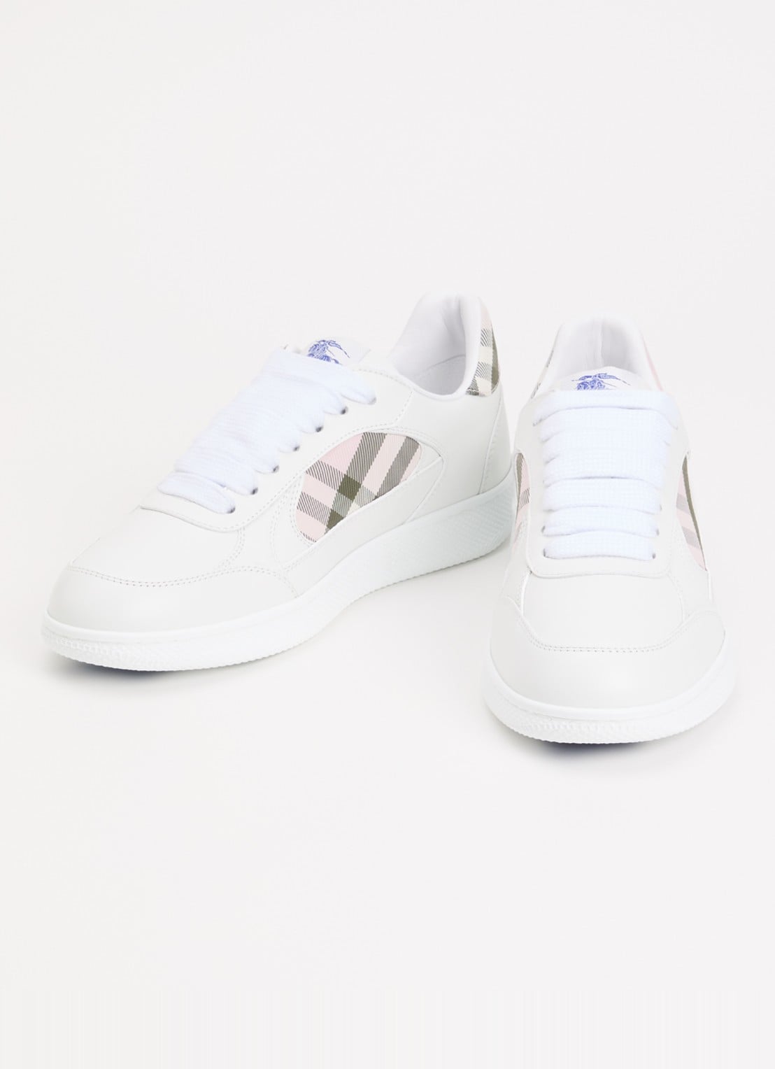 Burberry Terrace sneaker van kalfsleer  - detail 4 wit