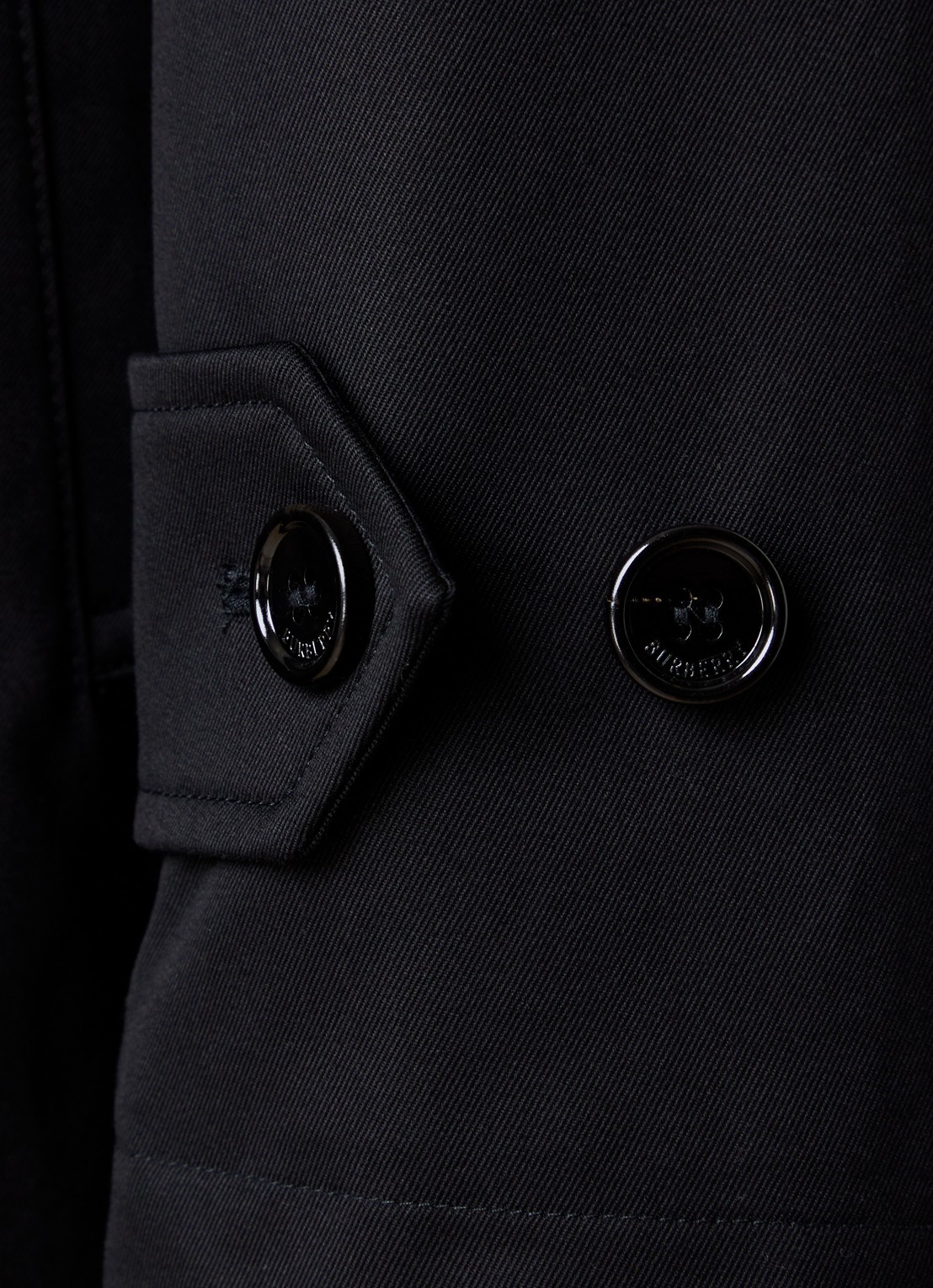 Burberry Tottenham trenchcoat met steekzakken en uitneembare voering - detail 3 zwart