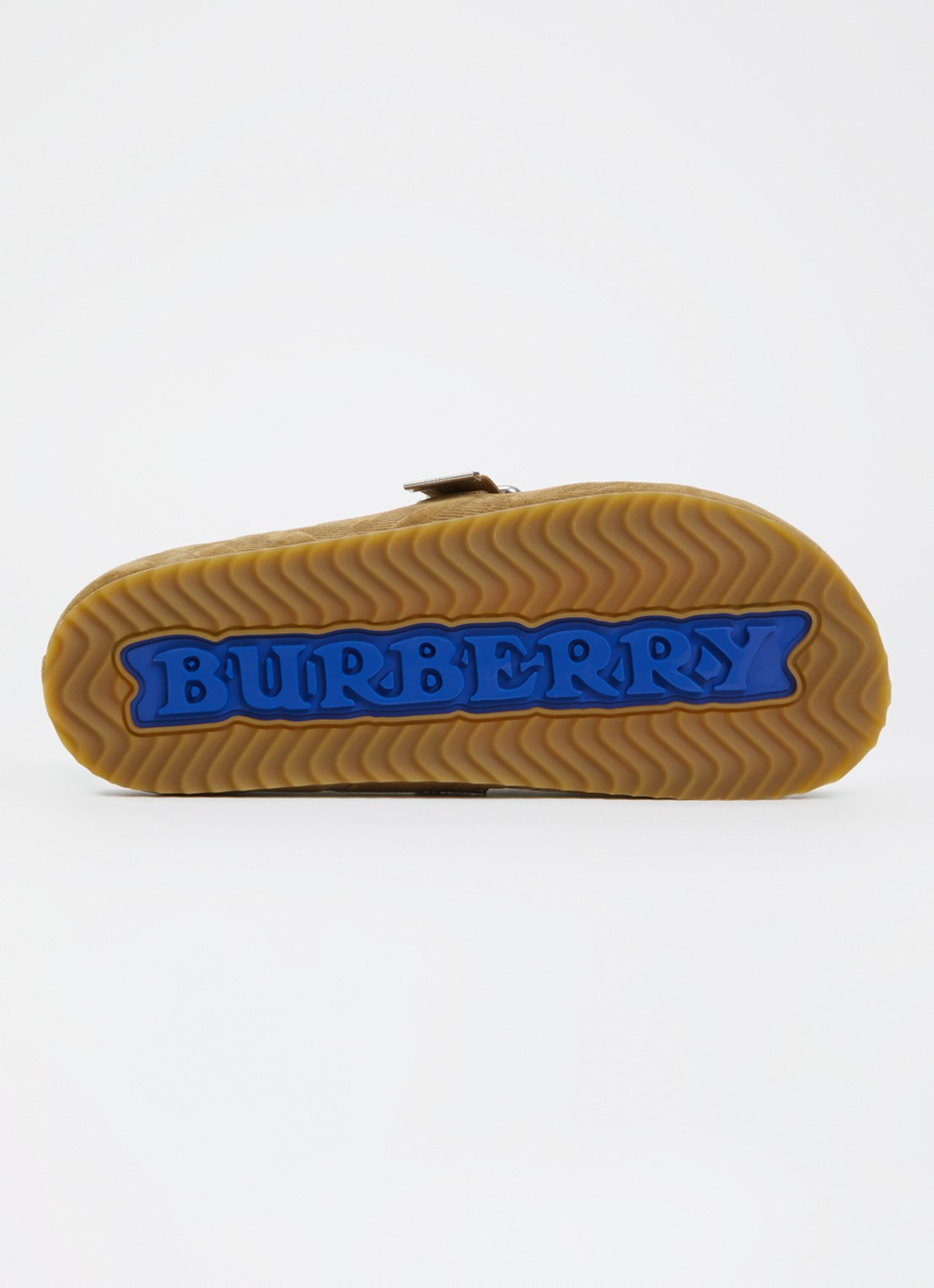 Burberry Urchin muiltje van kalfssuède met gespdetail - detail 5 beige