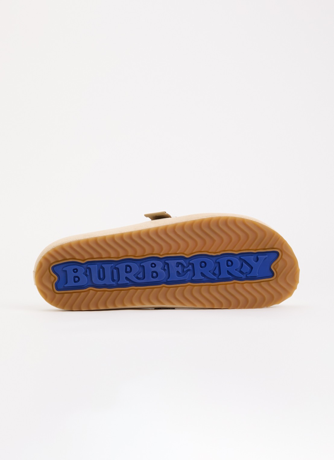 Burberry Urchin muiltje van suède met gespdetail - detail 4 beige