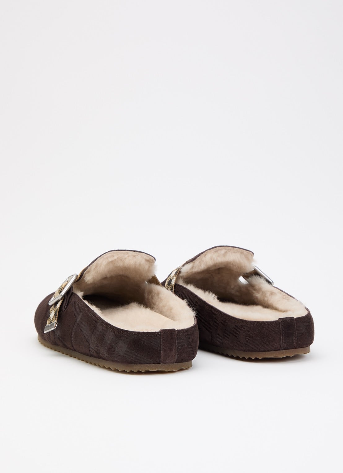 Burberry Urchin muiltje van suède - achterkant 6 bruin