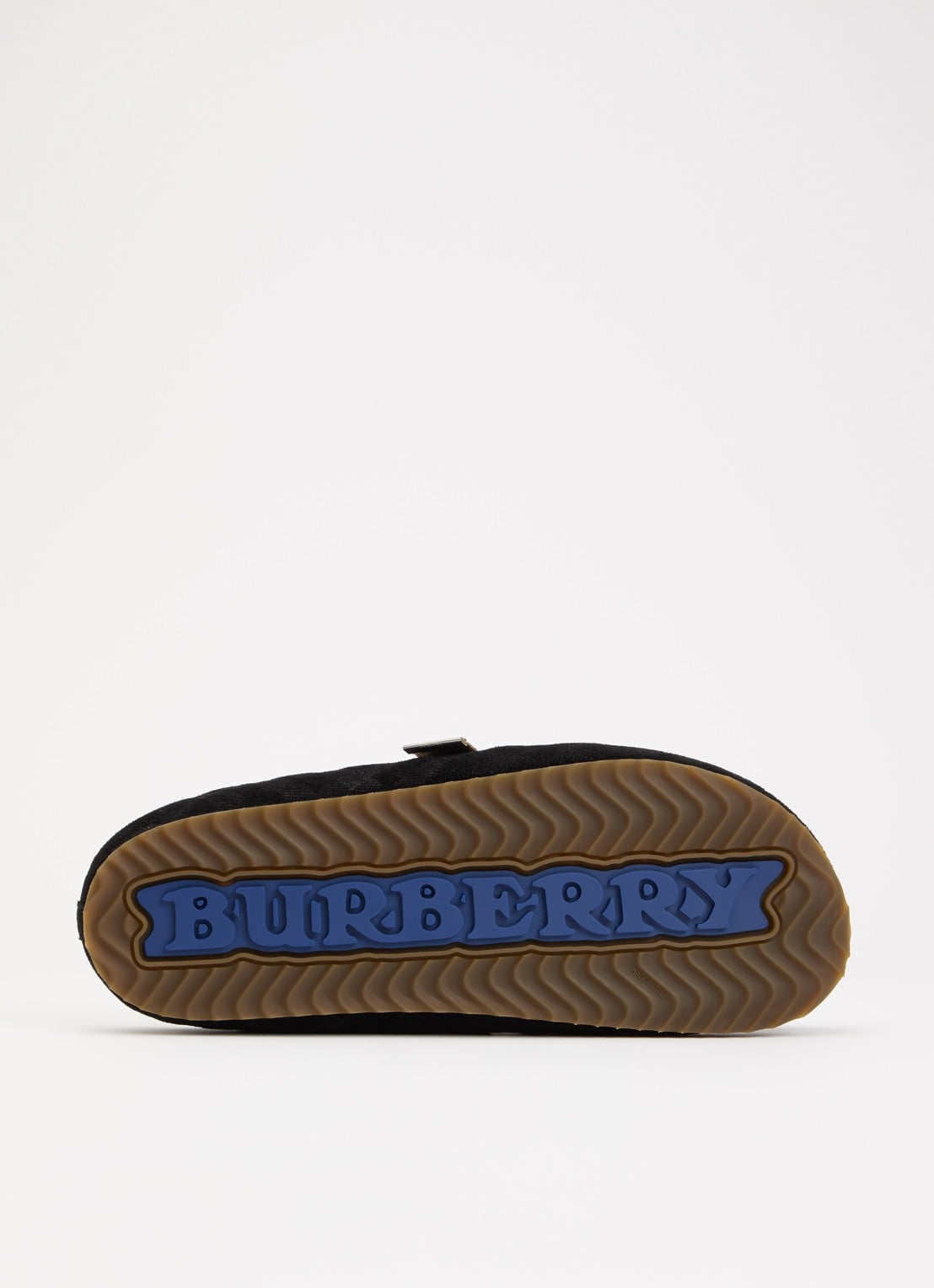 Burberry Urchin muiltje van suède - detail 3 zwart