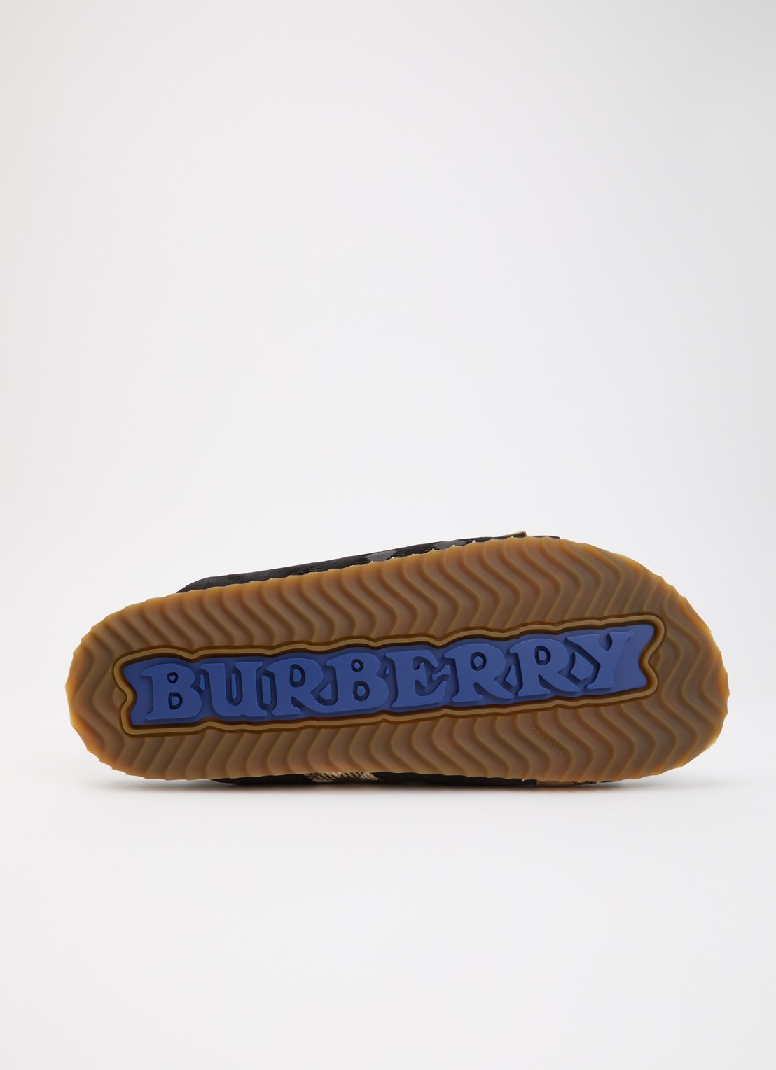 Burberry Urchin sandaal met ruitdessin - detail 3 zwart