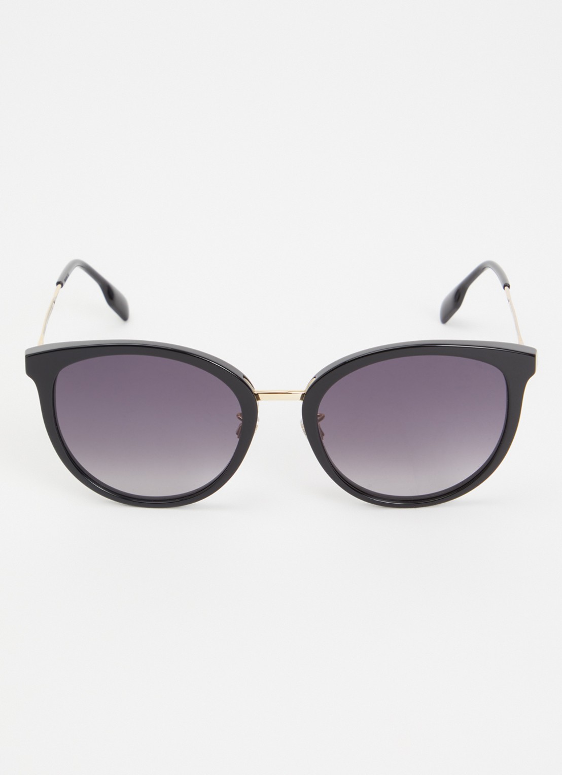 Burberry Wayfarer zonnebril BE4289D - detail zwart