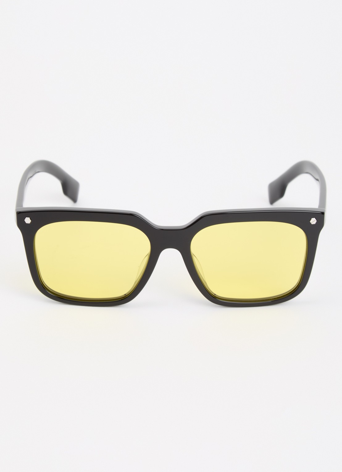 Burberry Wayfarer zonnebril BE4337F - detail 2 zwart