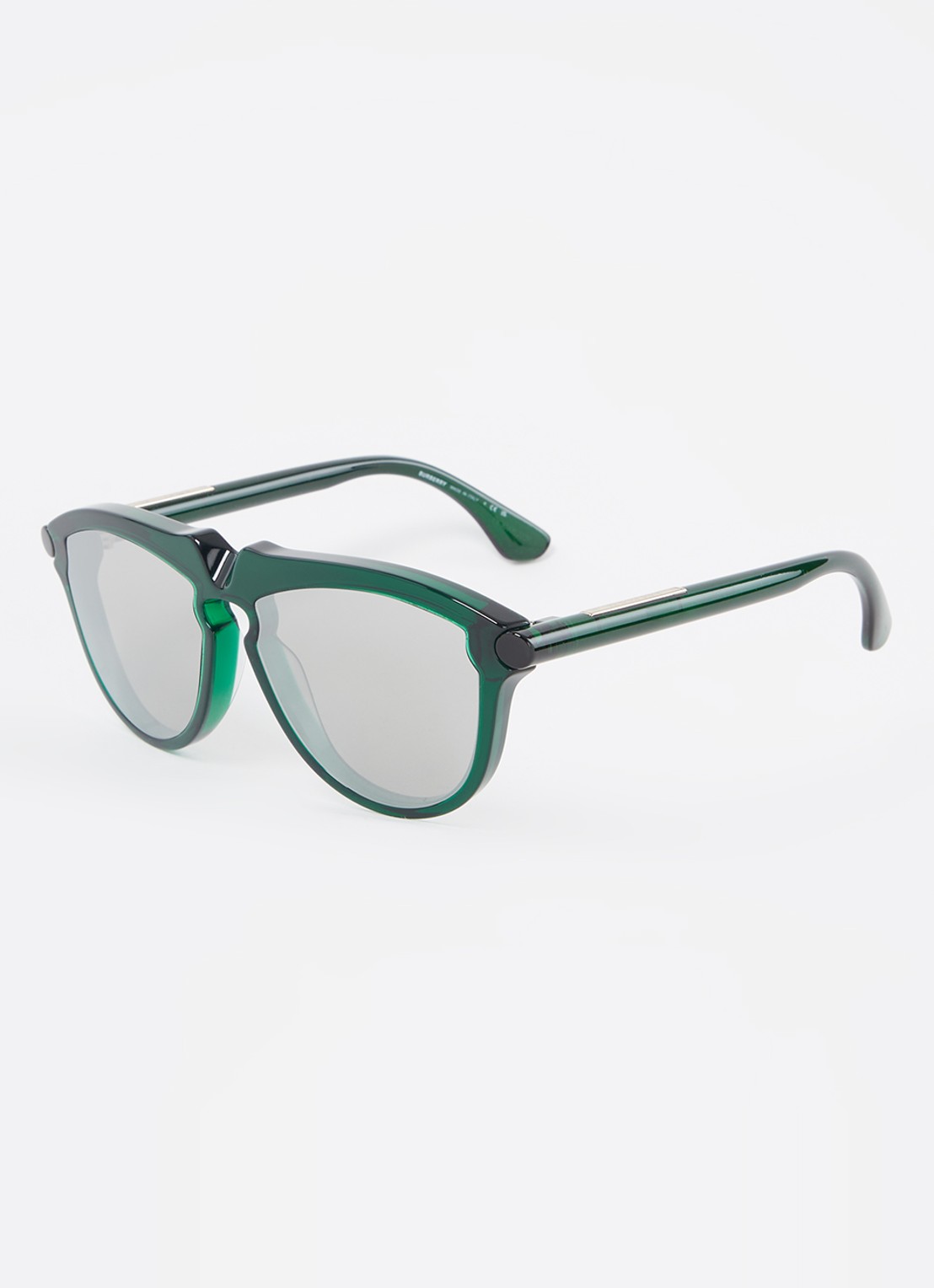 Burberry Wayfarer zonnebril BE4417U - voorkant groen