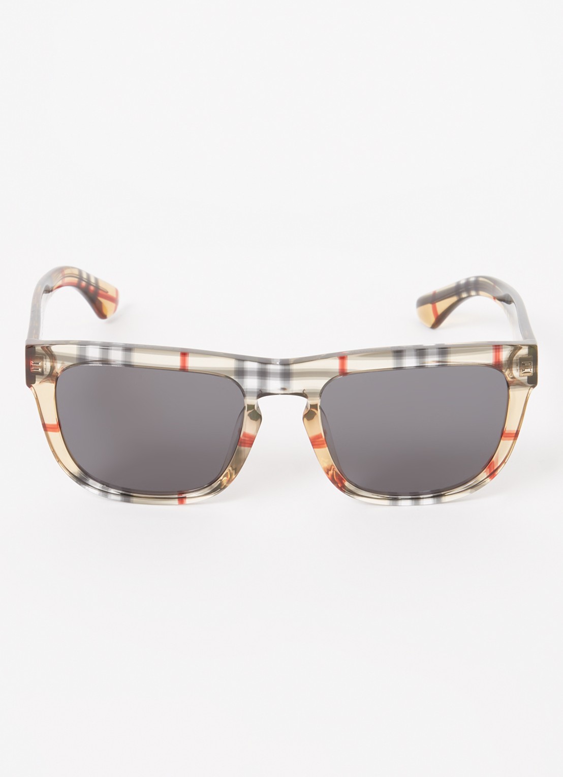 Burberry Wayfarer zonnebril BE4431U - detail 3 lichtbruin