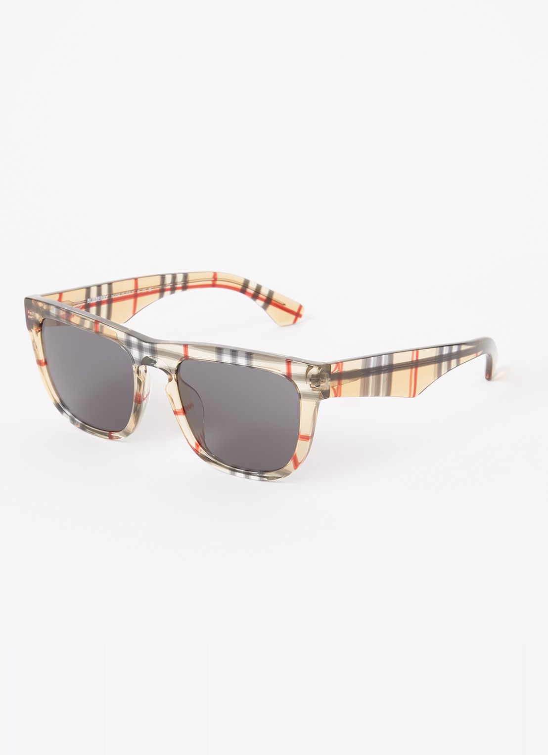 Burberry Wayfarer zonnebril BE4431U - voorkant lichtbruin
