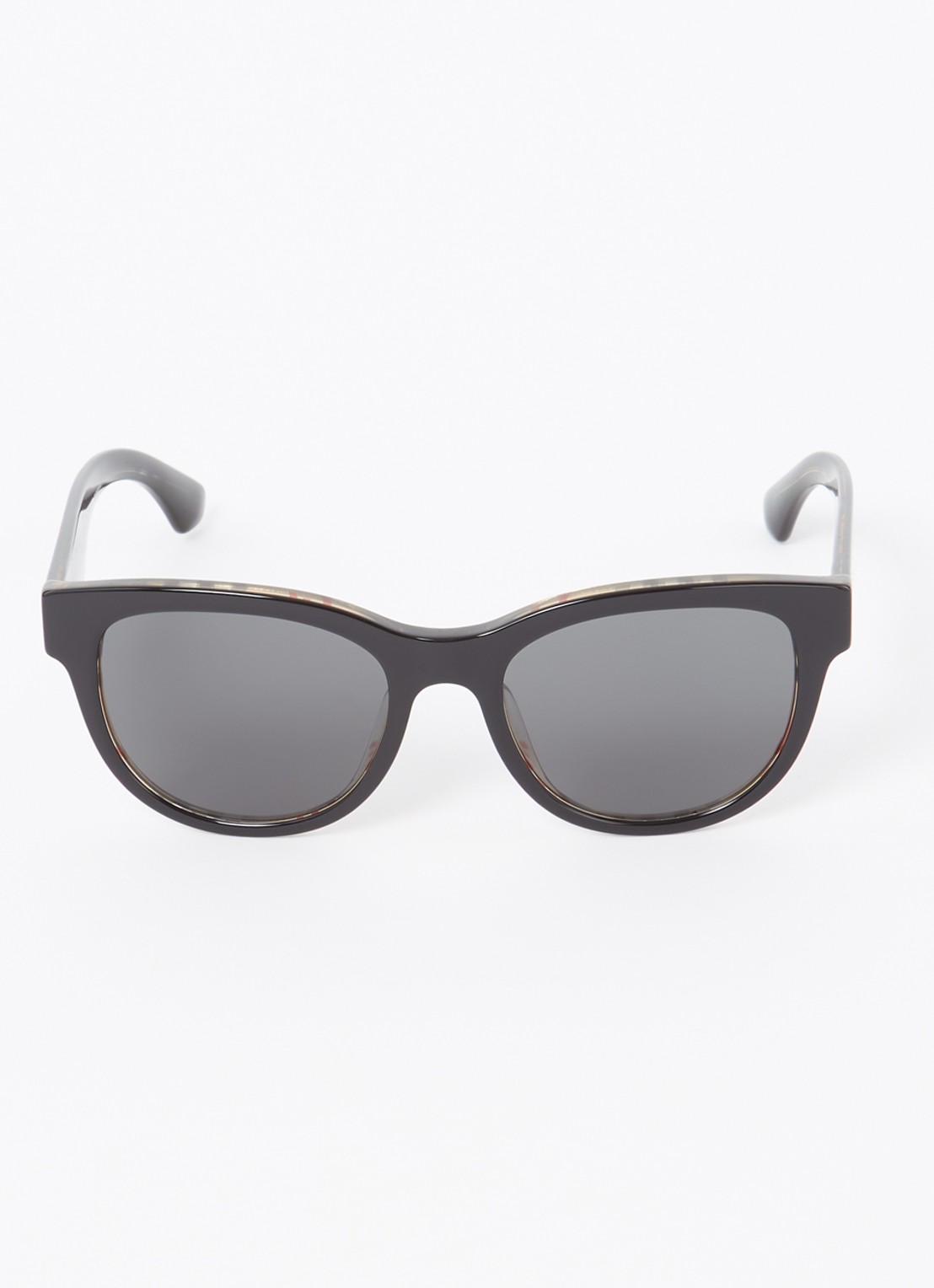 Burberry Wayfarer zonnebril BE4432U - detail 3 zwart