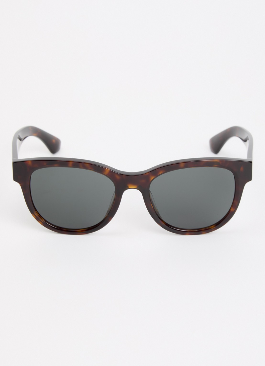 Burberry Wayfarer zonnebril BE4432U - detail donkerbruin