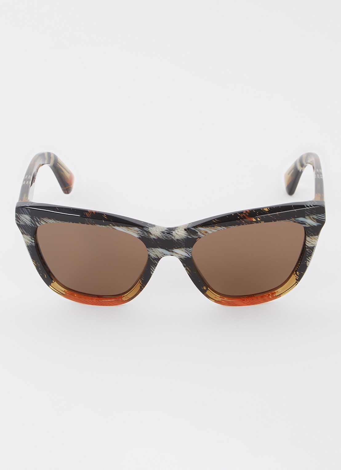 Burberry Wayfarer zonnebril BE4435 - detail 2 zand