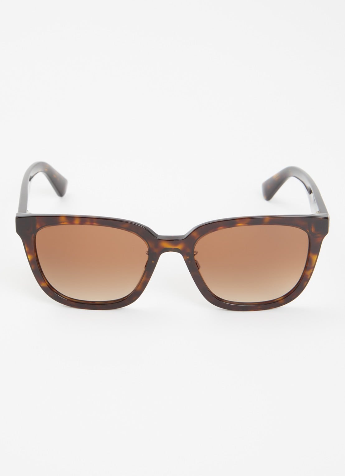 Burberry Wayfarer zonnebril BE4446D - detail donkerbruin