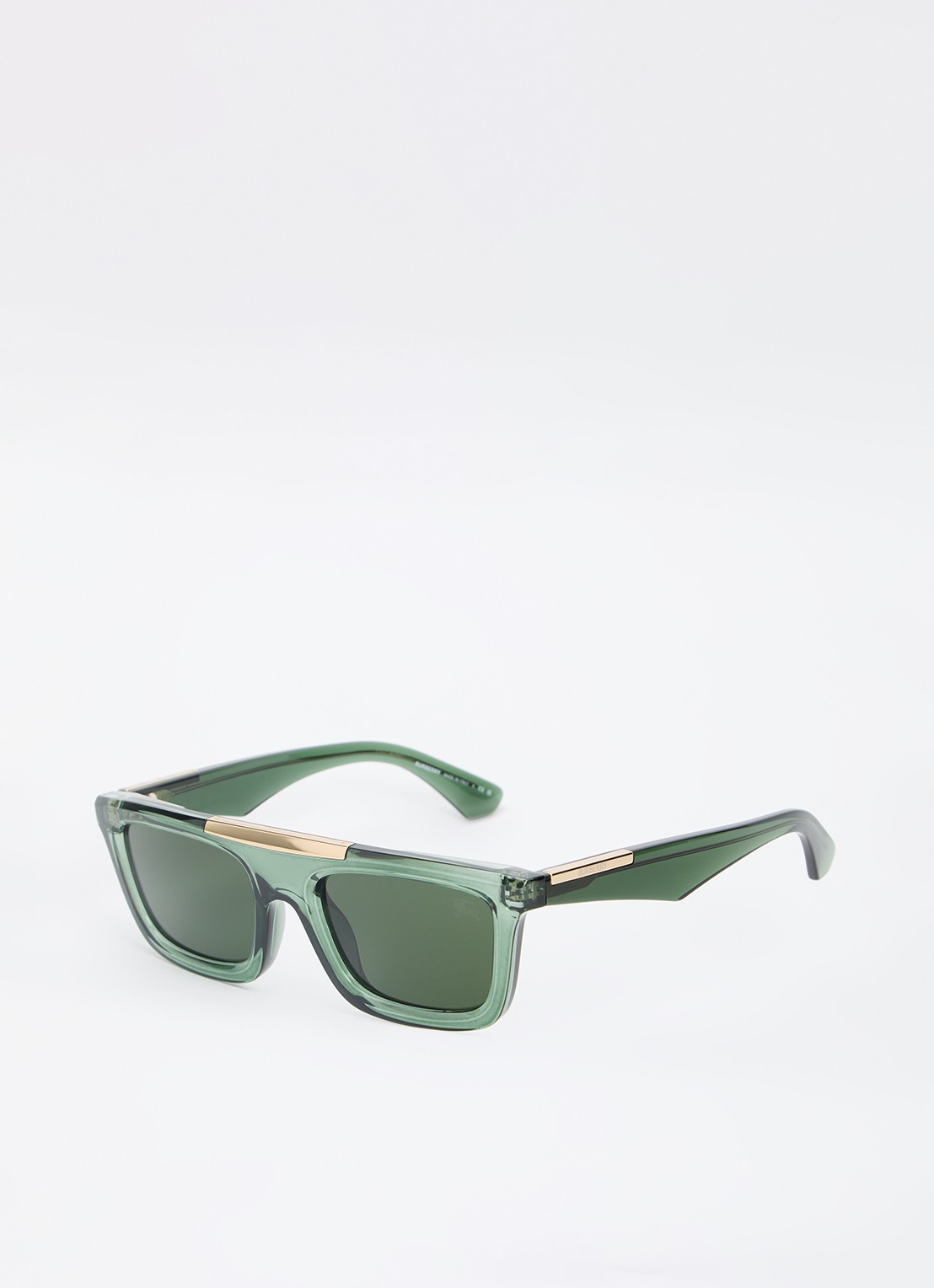 Burberry Wayfarer zonnebril BE4451U - voorkant groen
