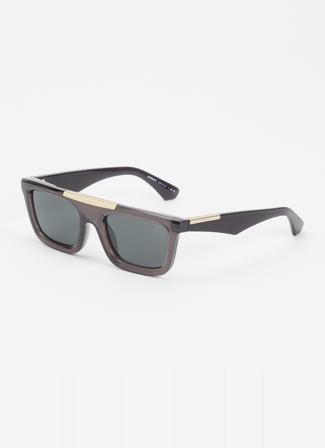Burberry Wayfarer zonnebril BE4451U - voorkant 4 grijs