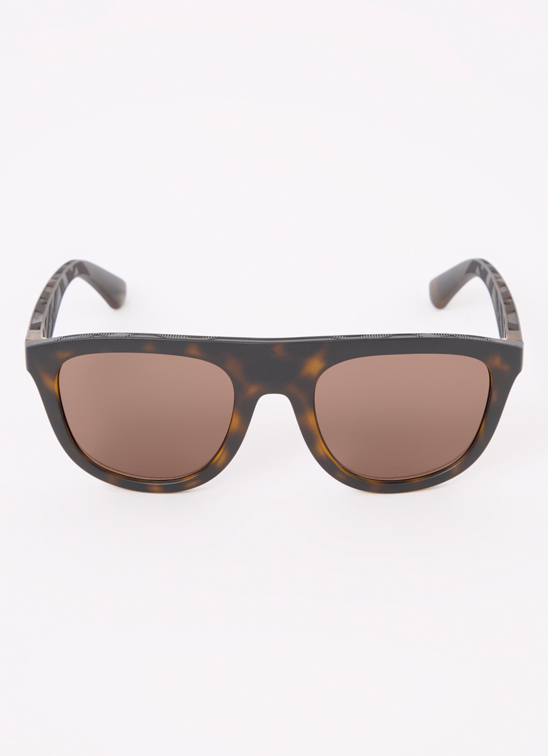 Burberry Wayfarer zonnebril BE4459U - detail 2 donkerbruin