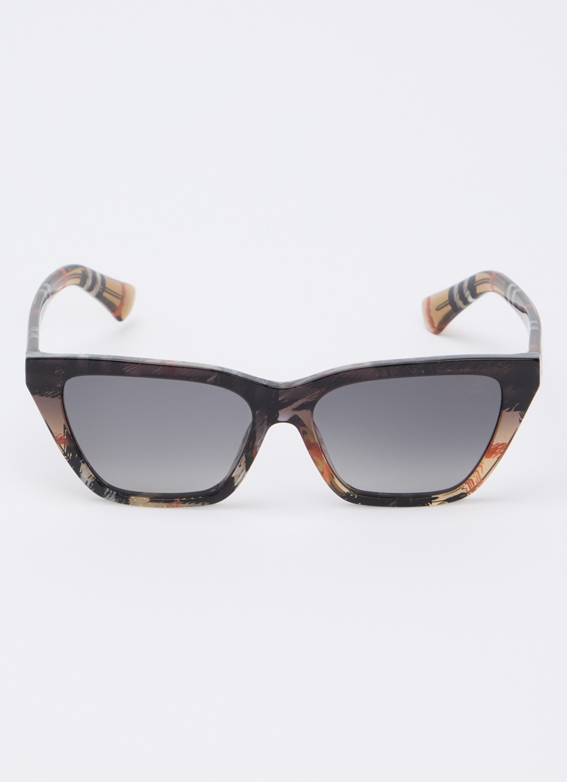 Burberry Wayfarer zonnebril BE4468  - detail 2 bruin