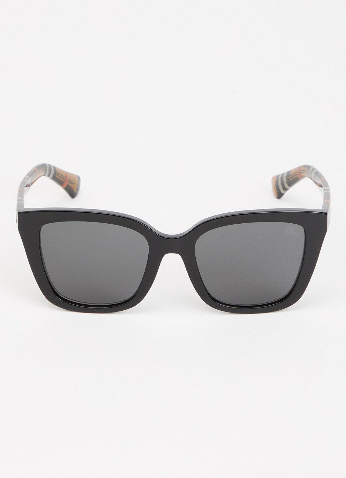 Burberry Wayfarer zonnebril BE4487 - detail 2 zwart