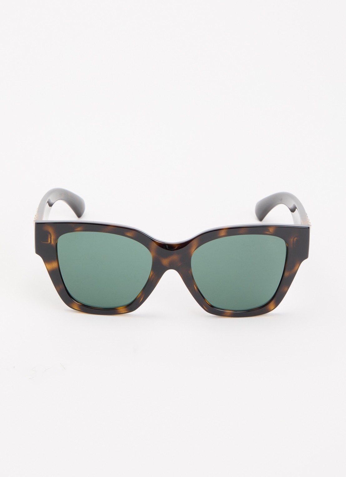 Burberry Wayfarer zonnebril BE4489U - detail 2 donkerbruin
