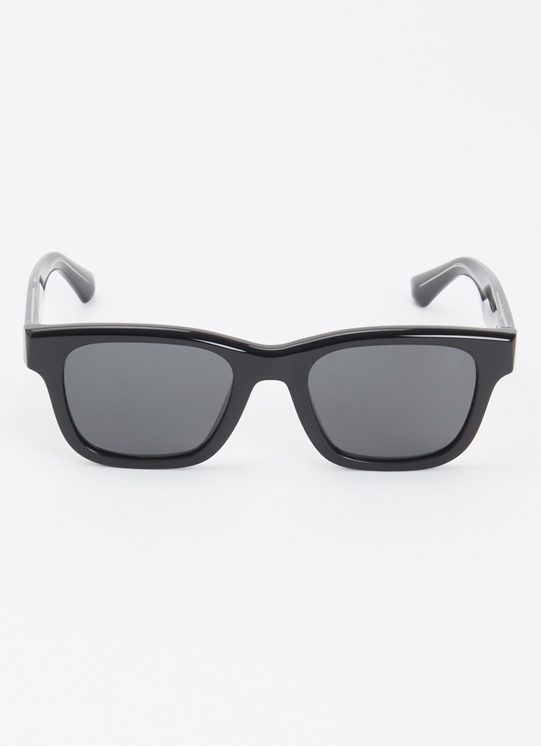 Burberry Wayfarer zonnebril BE4504 - detail zwart