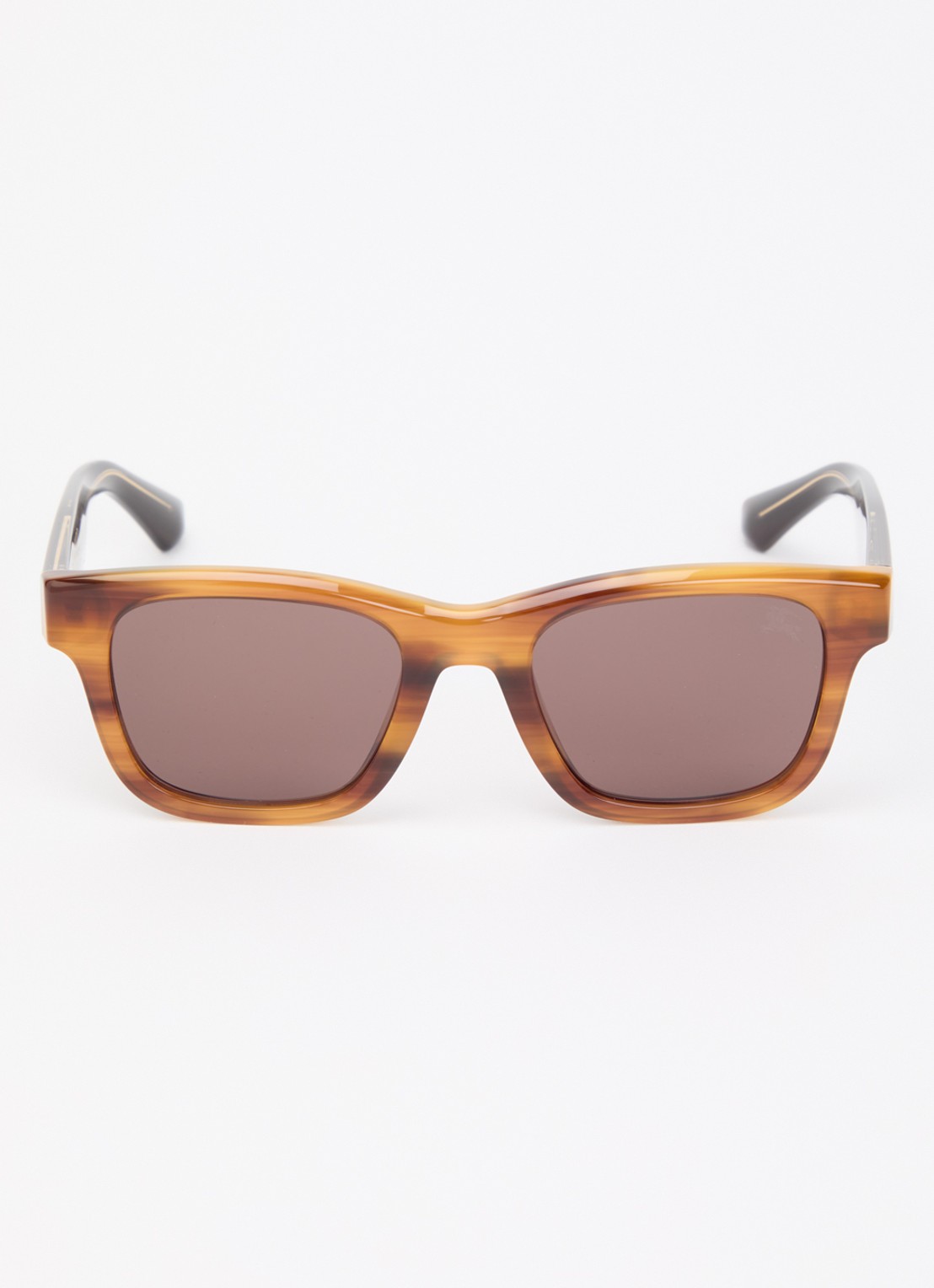 Burberry Wayfarer zonnebril BE4504 - detail bruin