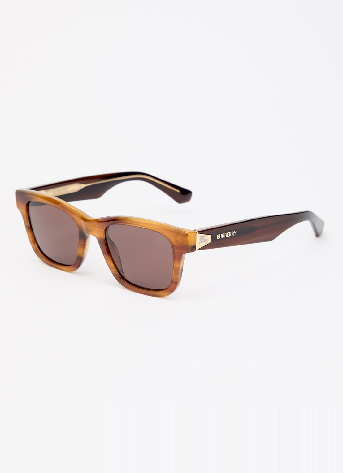 Burberry Wayfarer zonnebril BE4504 - voorkant 4 bruin
