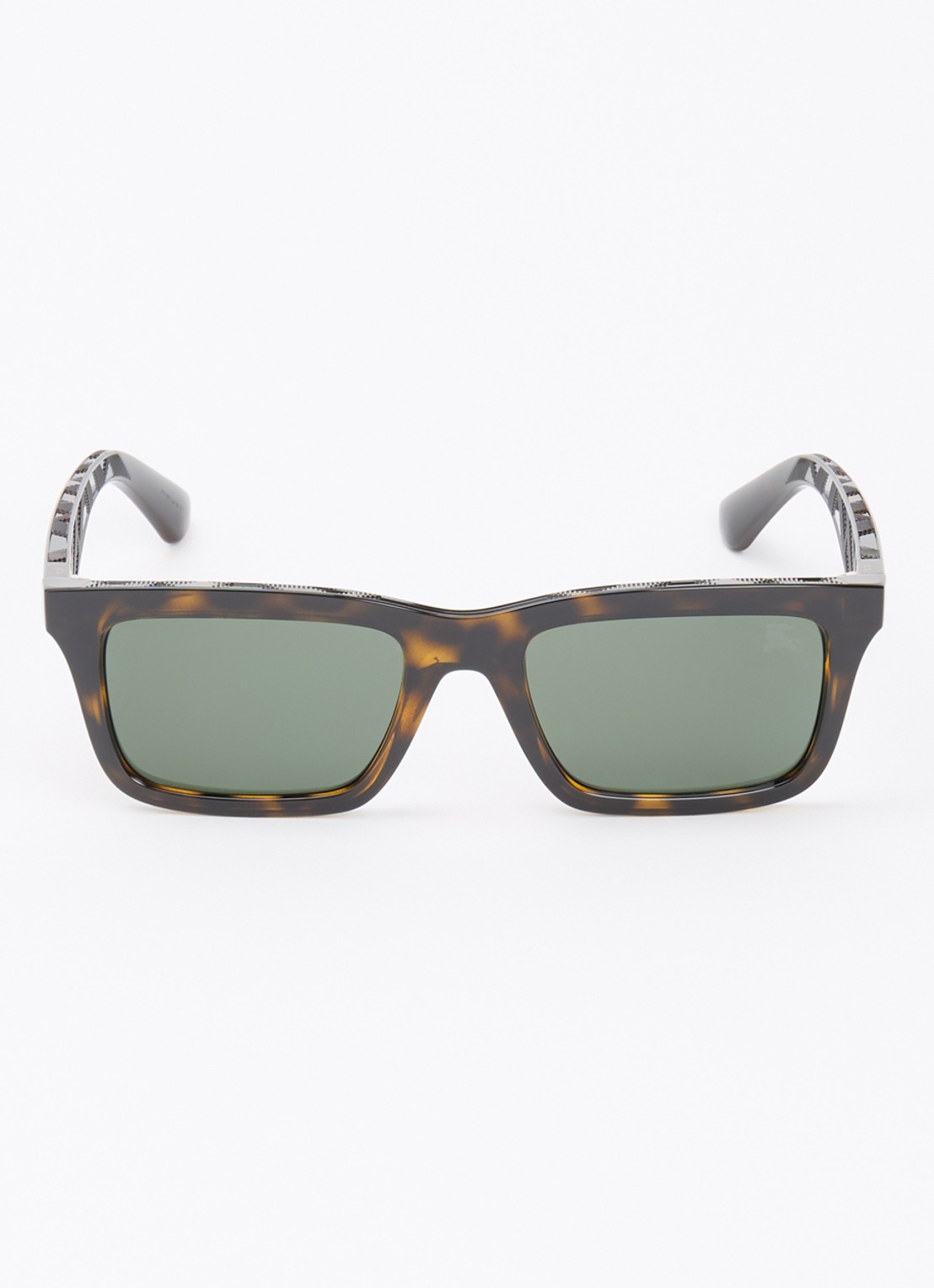 Burberry Wayfarer zonnebril gepolariseerd BE4475U - detail bruin