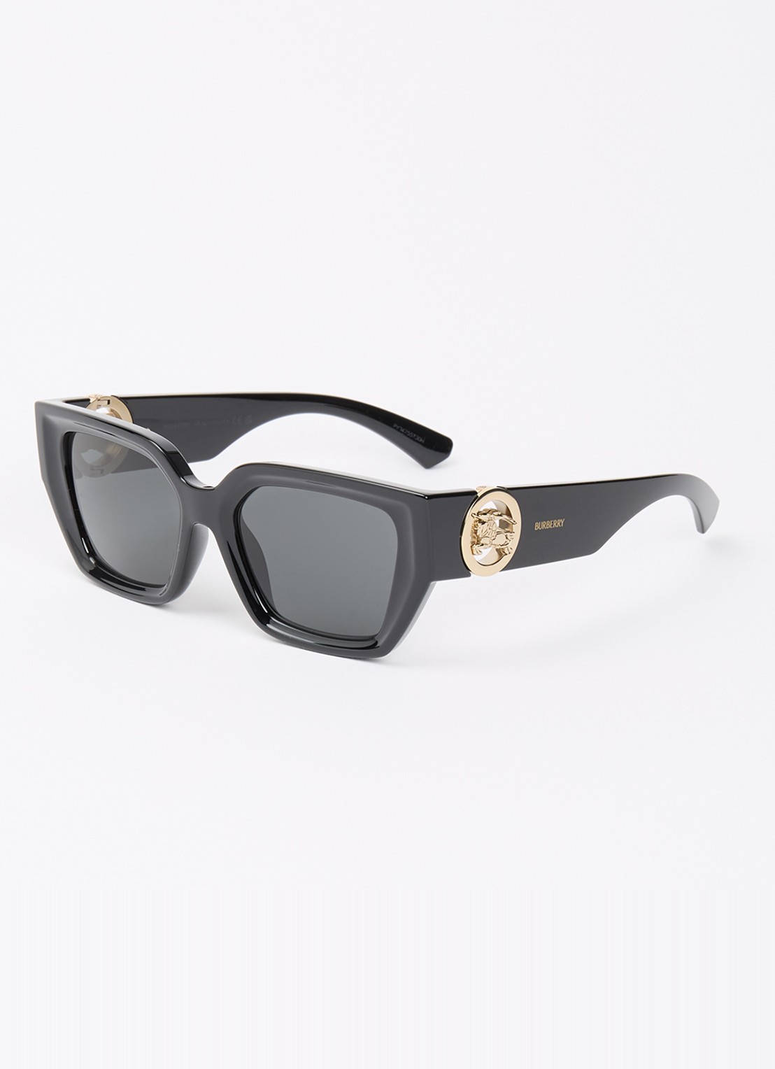 Burberry Wayferer zonnebril BE4472U - voorkant 4 zwart