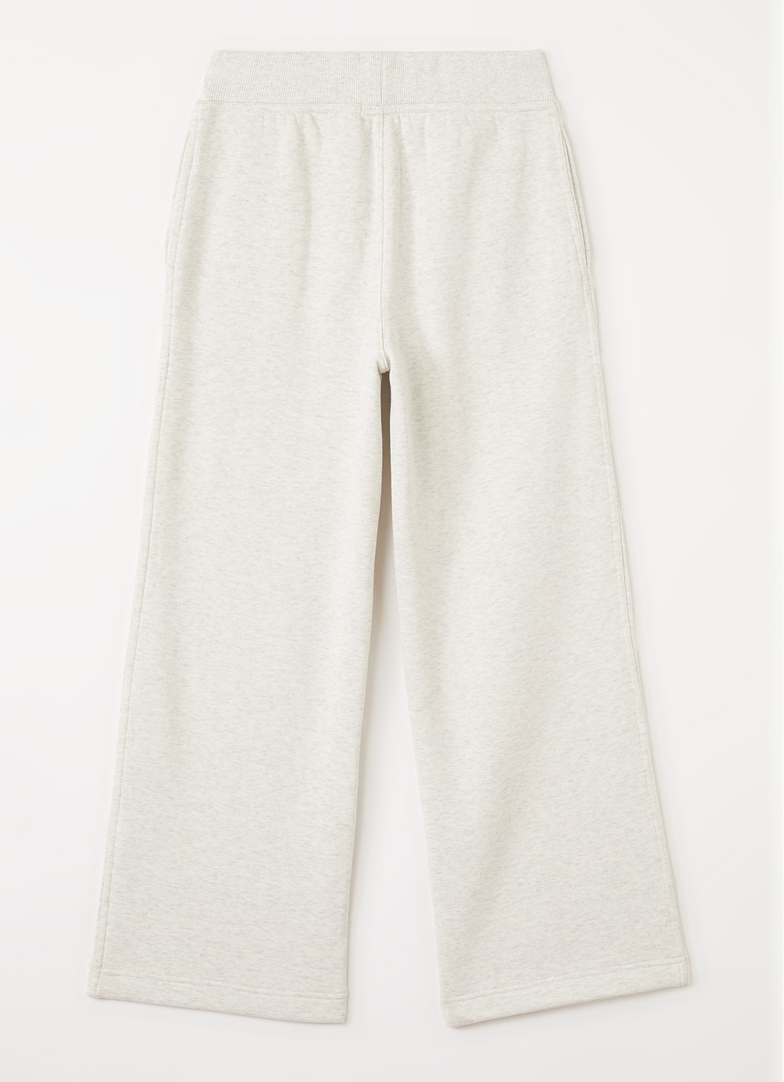 Burberry Wide fit joggingbroek met logo - voorkant 2 wit