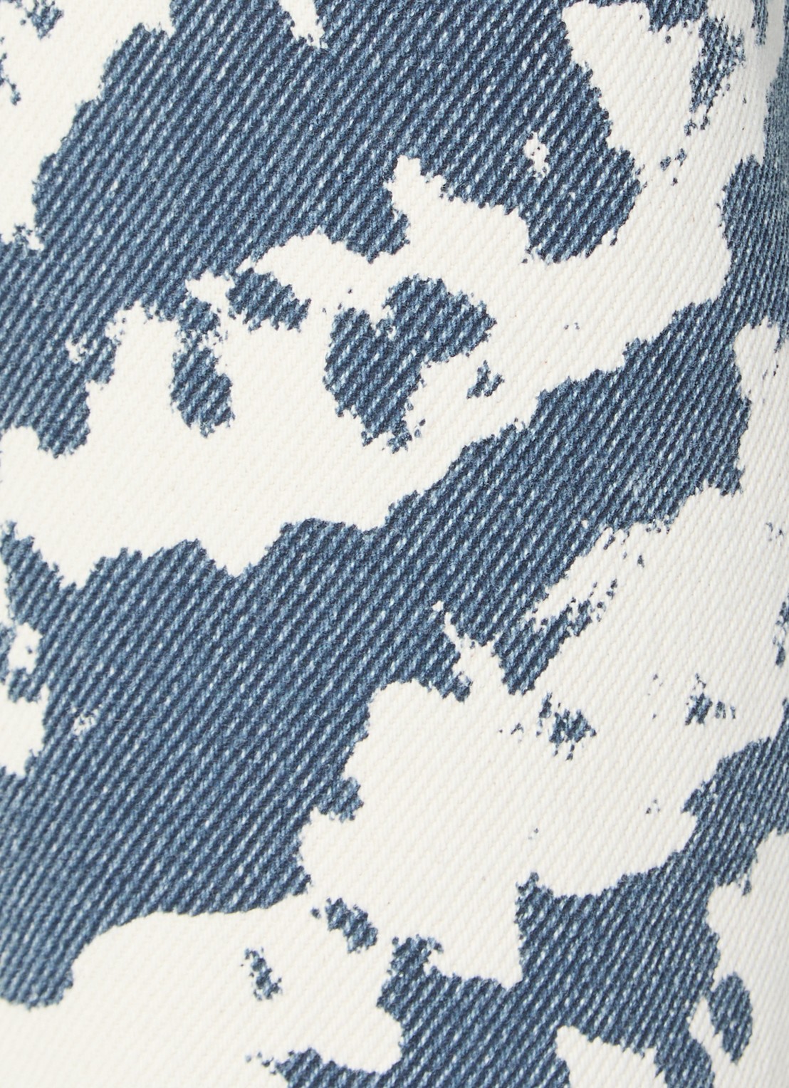 by-bar Lew high waist loose fit jeans met print - detail 3 indigo