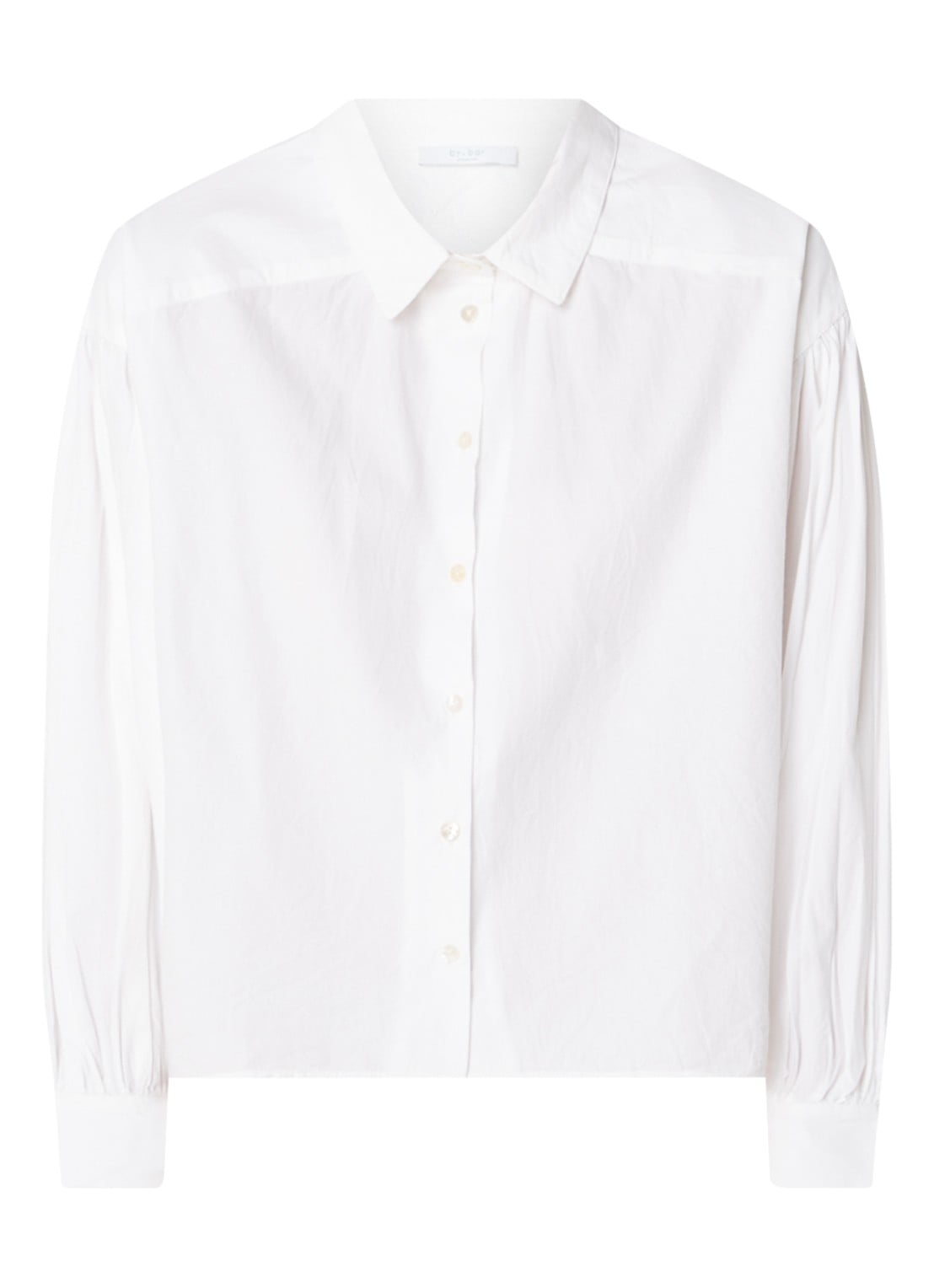 by-bar Sarah blouse met stretch - voorkant 2 wit