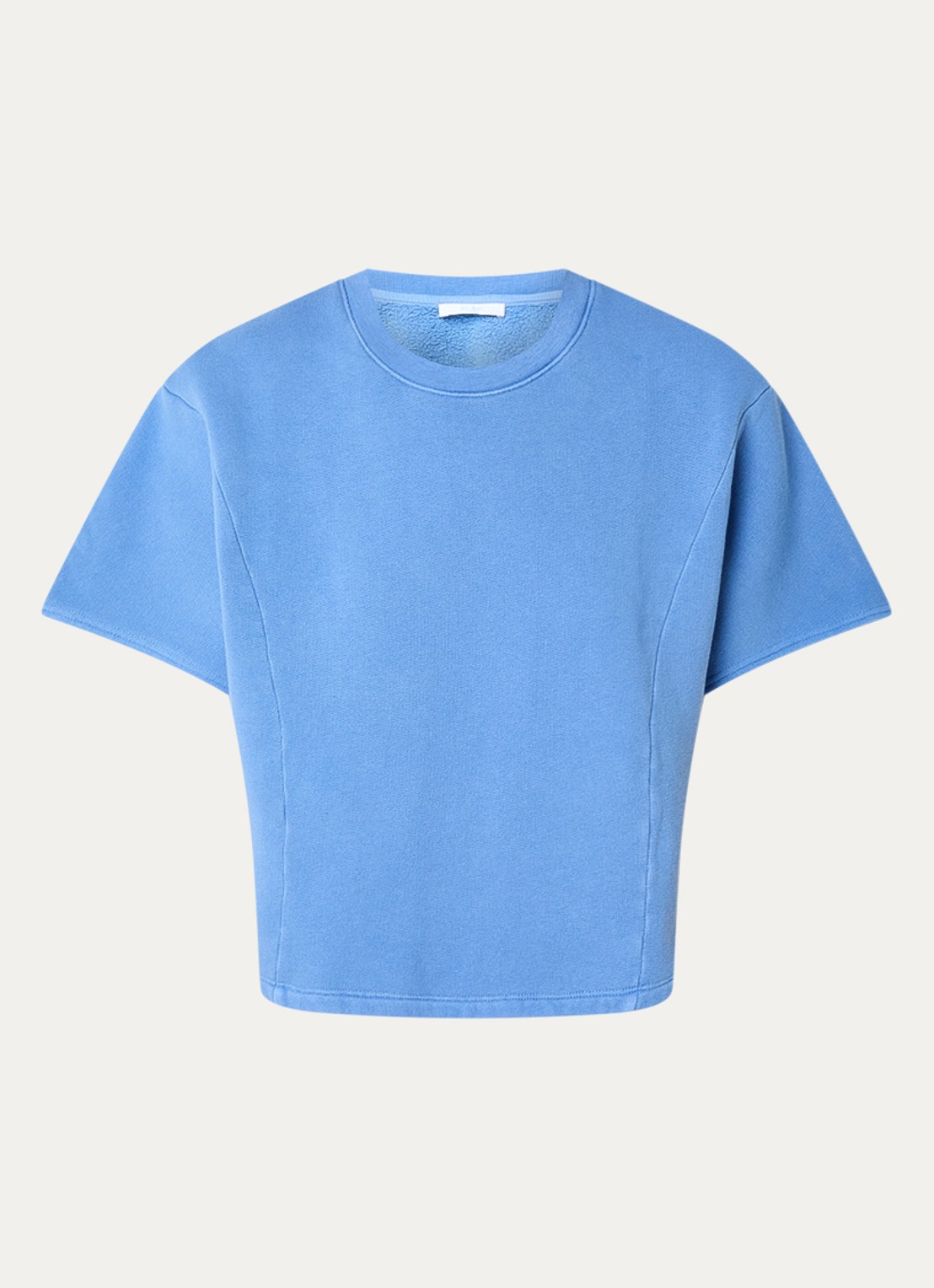 by-bar Suki top met ronde hals - voorkant 2 blauw