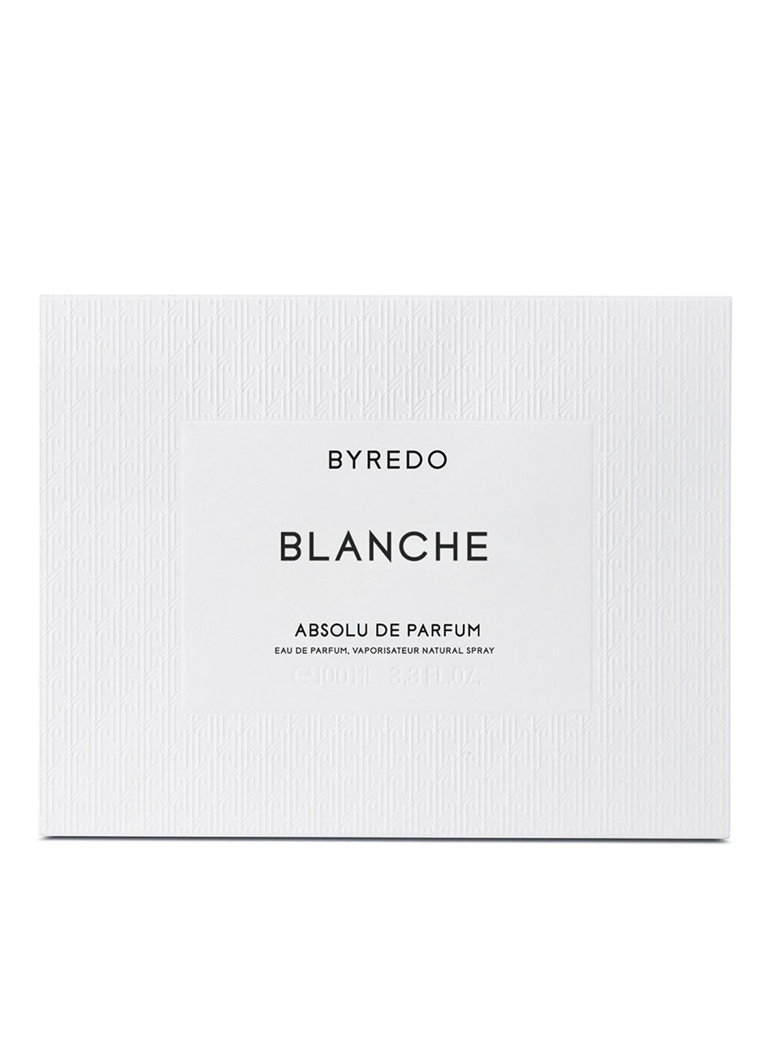 Byredo Blanche Absolu de parfum - voorkant 2 beige