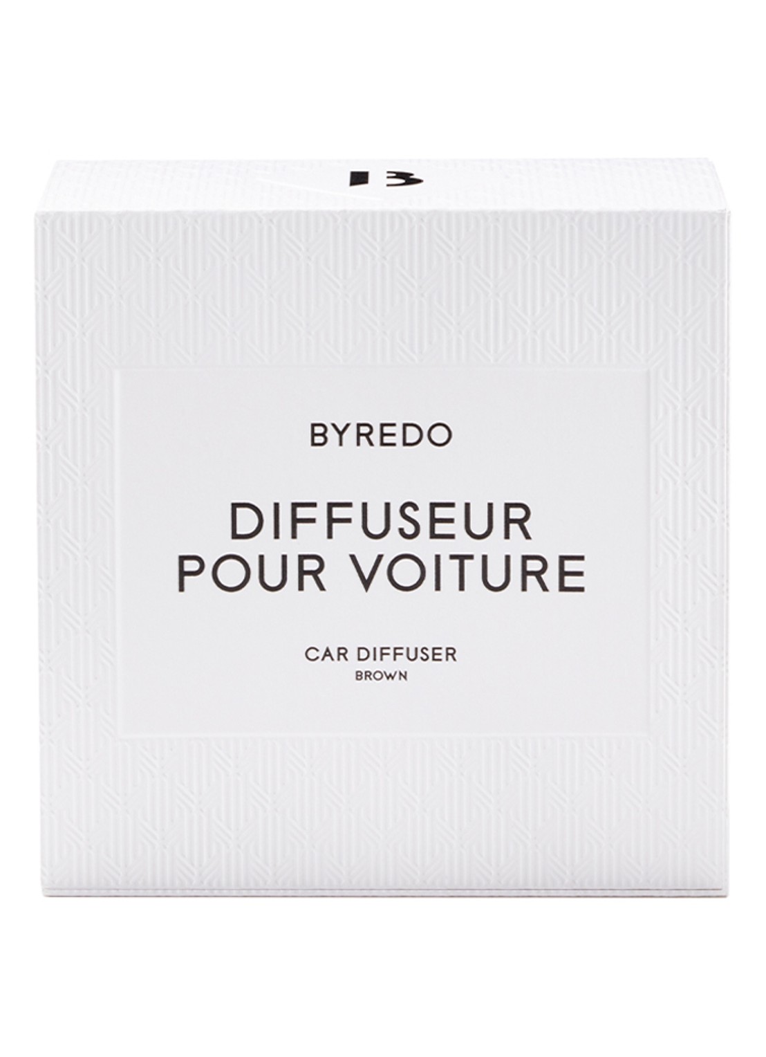 Byredo Car Diffuser Leather Case - autoparfum - voorkant 4 brown
