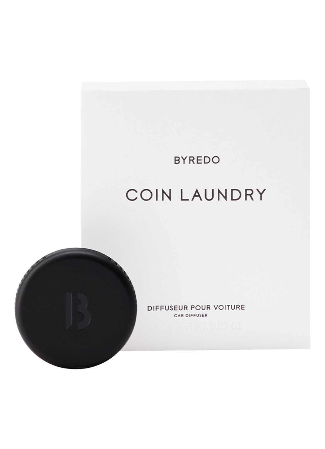 Byredo Car Diffuser Refill - Coin Laundry - navulling autoparfum - voorkant undefined