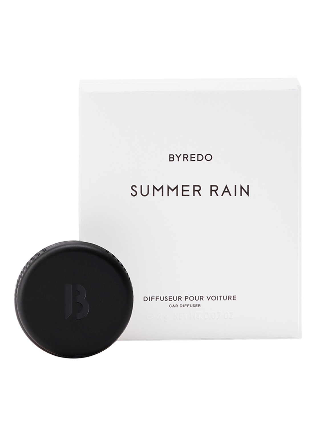 Byredo Car Diffuser Refill - Summer Rain - navulling autoparfum - voorkant undefined