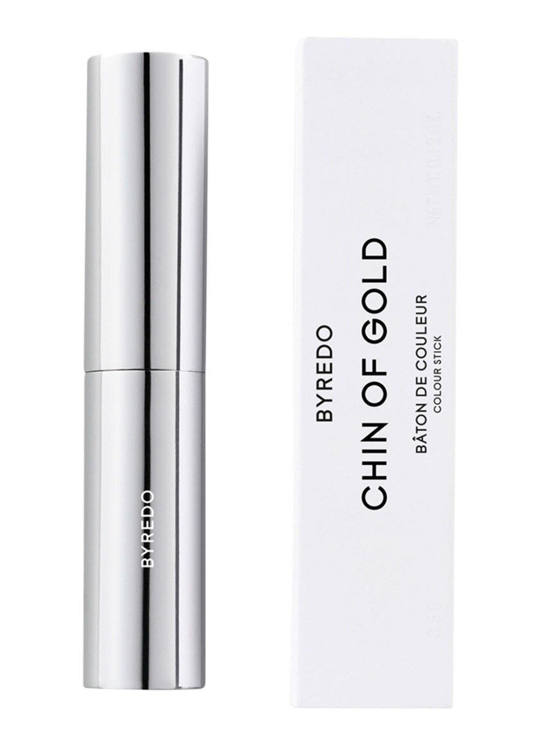 Byredo Colour Stick - multi-functionele make-up stick - voorkant 2 chin of gold