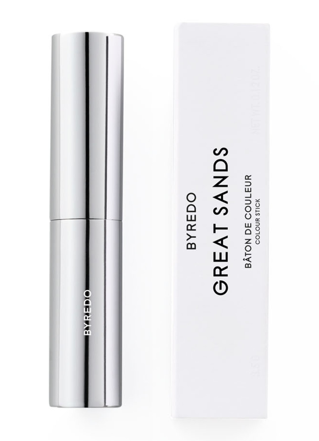 Byredo Colour Stick - multi-functionele make-up stick - voorkant 3 great sands