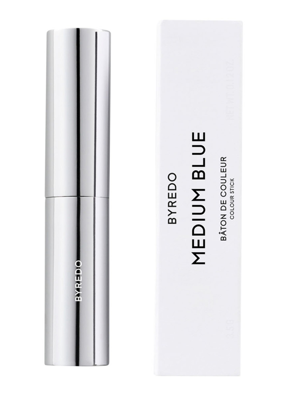 Byredo Colour Stick - multi-functionele make-up stick - voorkant 2 medium blue