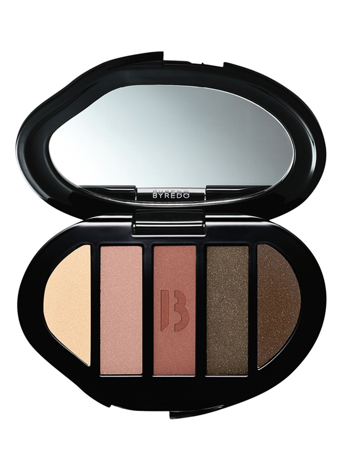 Byredo Eyeshadow 5 colours - oogschaduw palette - voorkant 4 corporate colours