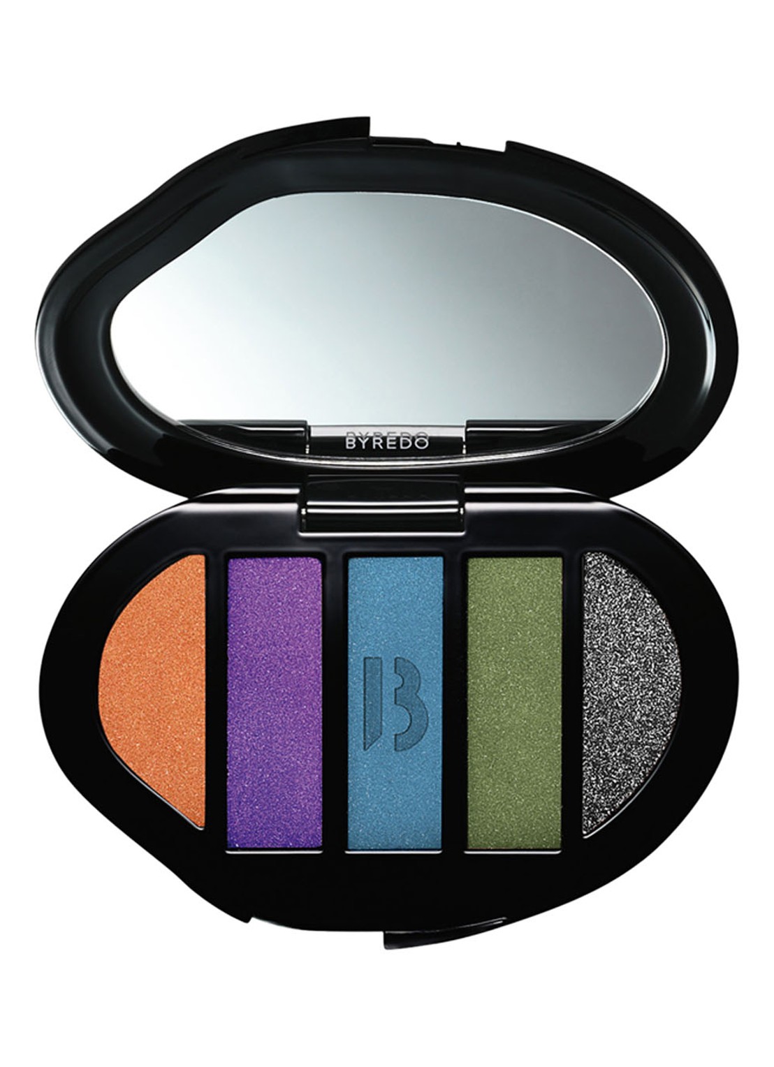 Byredo Eyeshadow 5 colours - oogschaduw palette - voorkant sciomancer