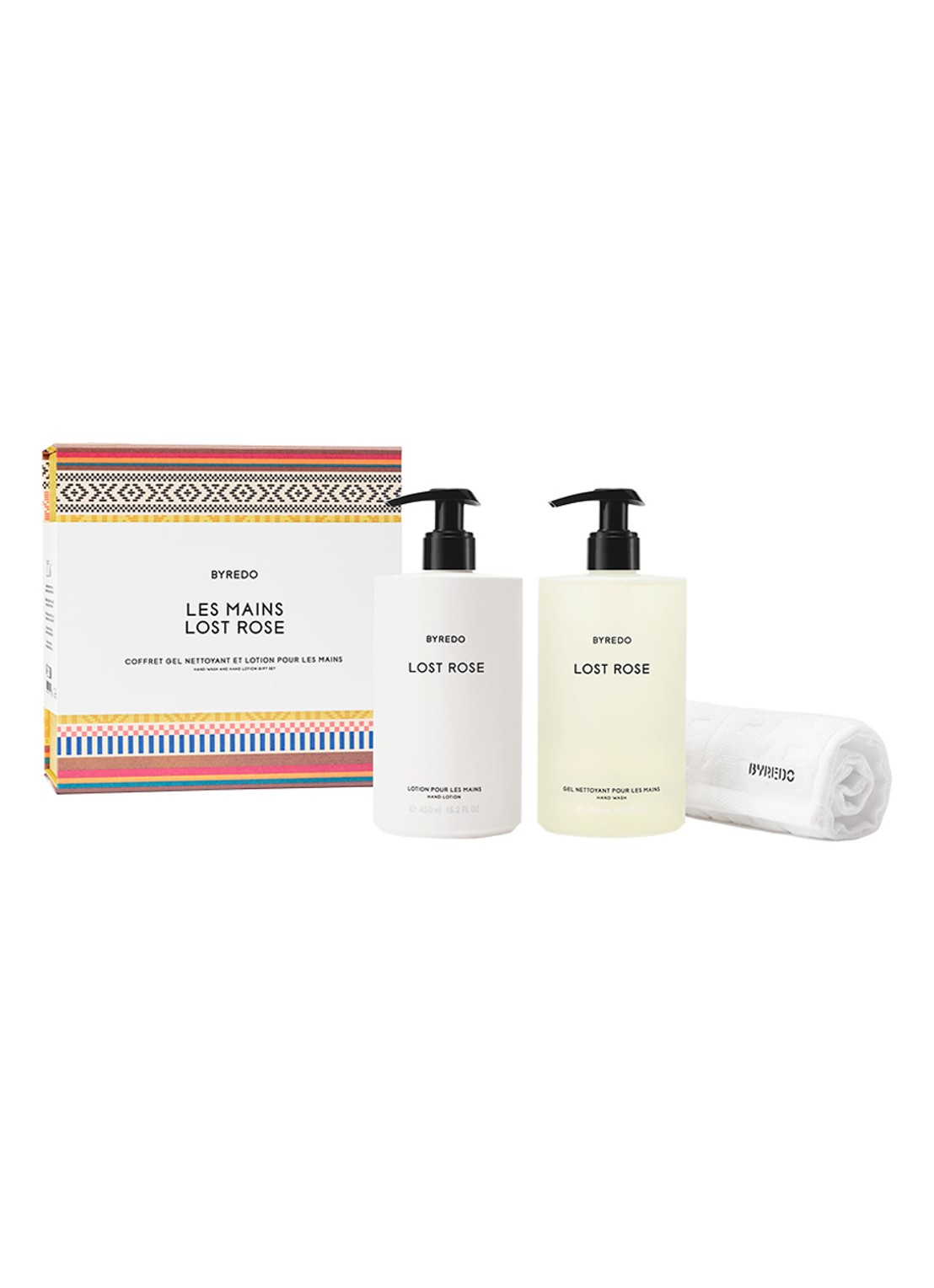 Byredo Les Mains Lost Rose - Limited Edition verzorgingsset - voorkant undefined