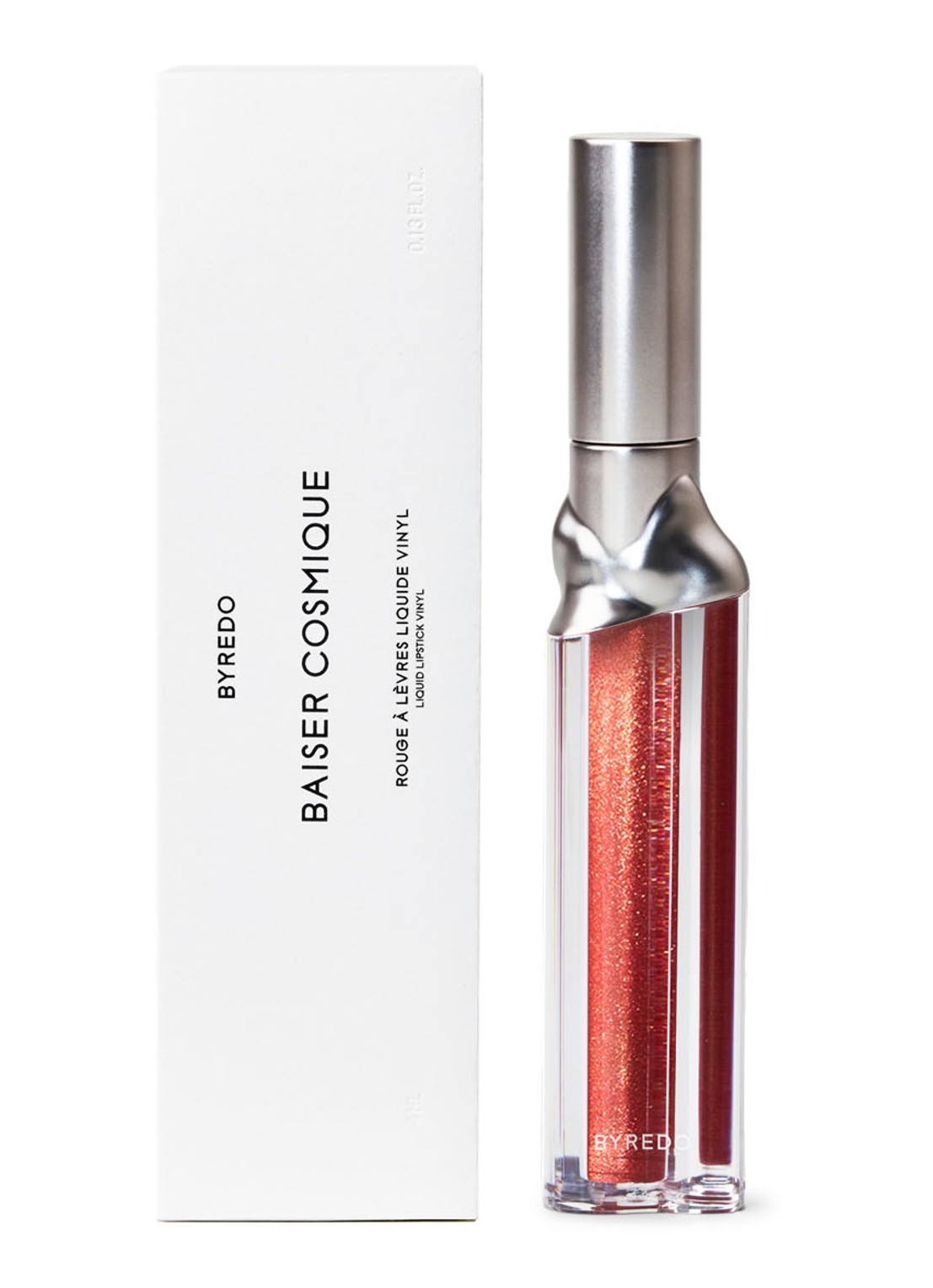 Byredo Liquid Lipstick Vinyl - vloeibare lipstick - voorkant 2 baiser cosmique 172