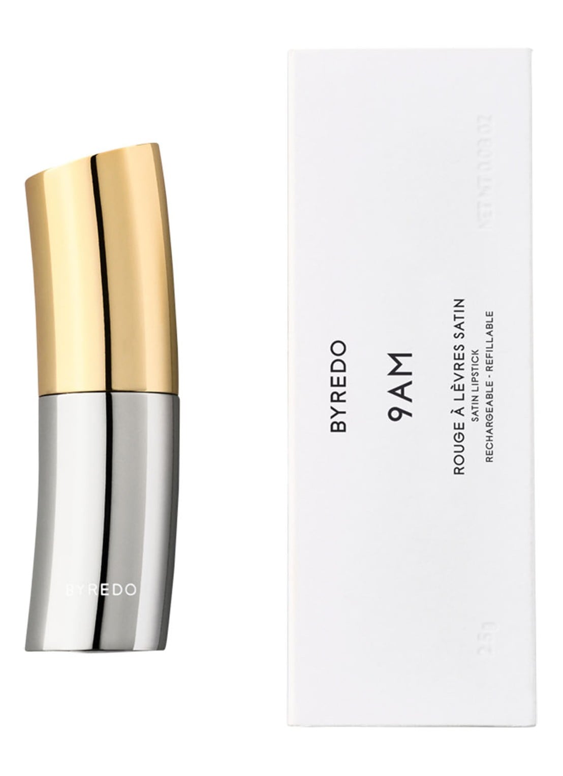 Byredo Satin Lipstick Refill - navulling - voorkant 2 104 9am
